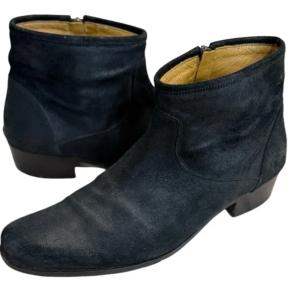 Billy Reid Dark Suede Chukka Boots - Picture 1 of 15